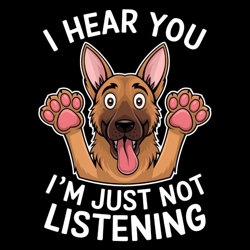 Deutscher Schäferhund Spruch Schäferhund Geschenk