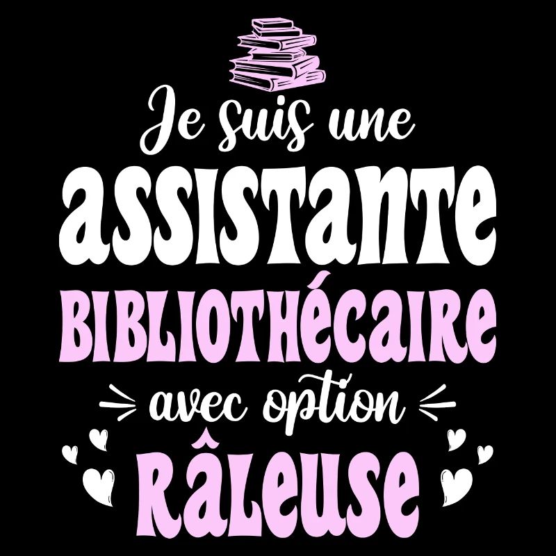 Humour Assistante Bibliothécaire Râleuse