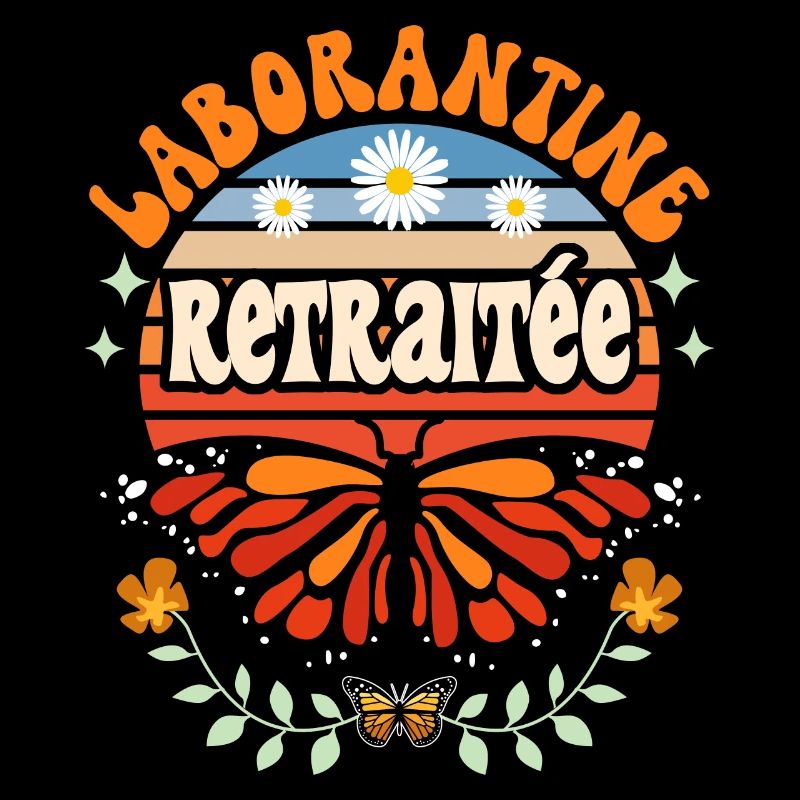 Retro Cadeau Retraite Laborantine