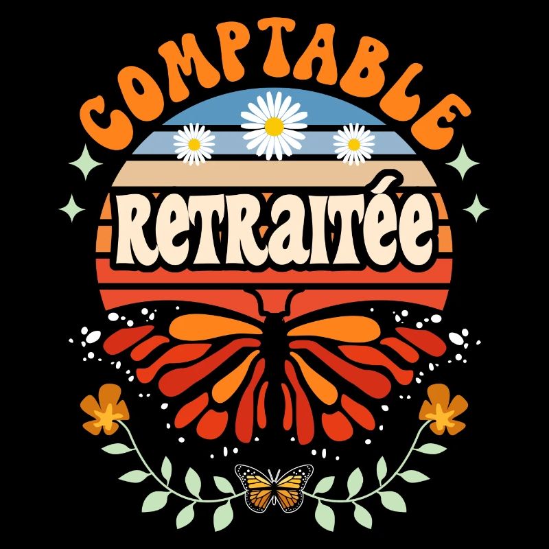 Retro Cadeau Retraite Comptable