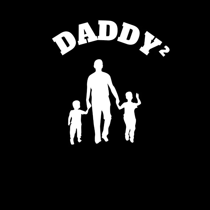 Daddy² 2 Garçons Blanc