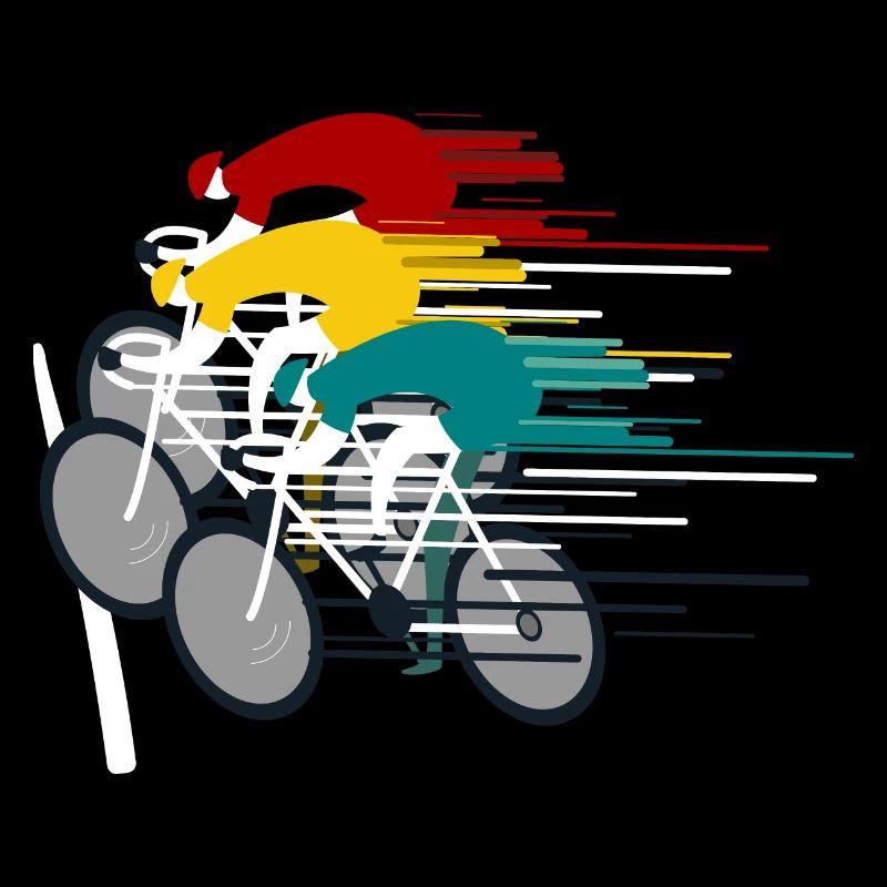 Course cycliste cible sprint objectif ligne d'arrivée roue de vélo de route