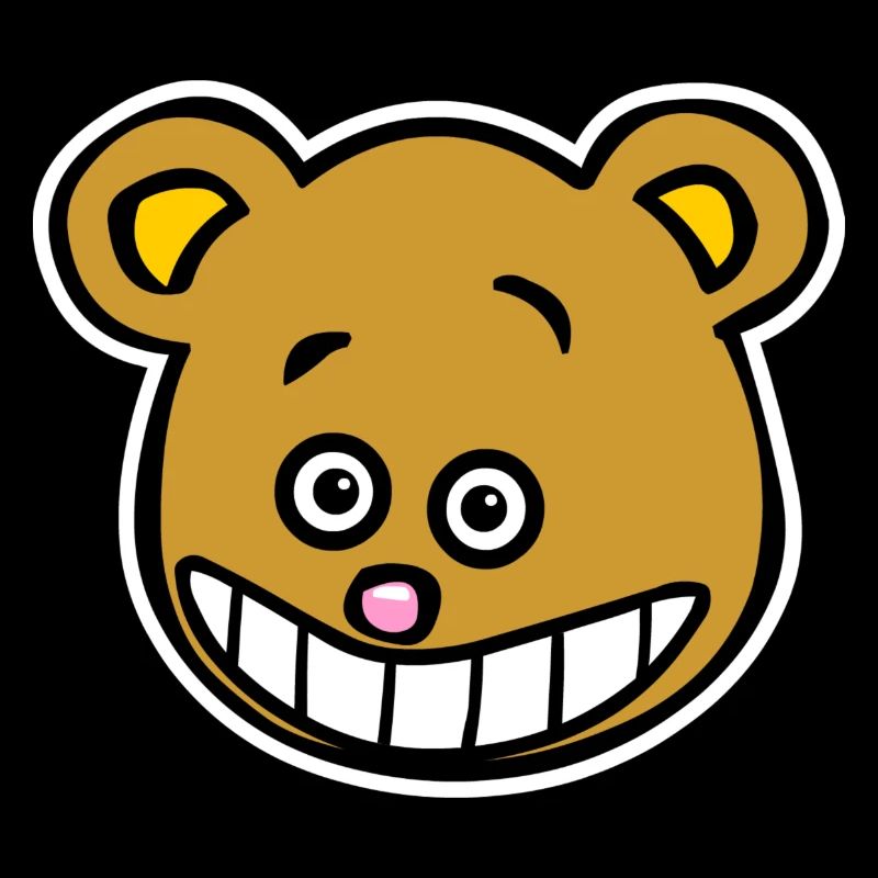 Ulkbär Kopf digital