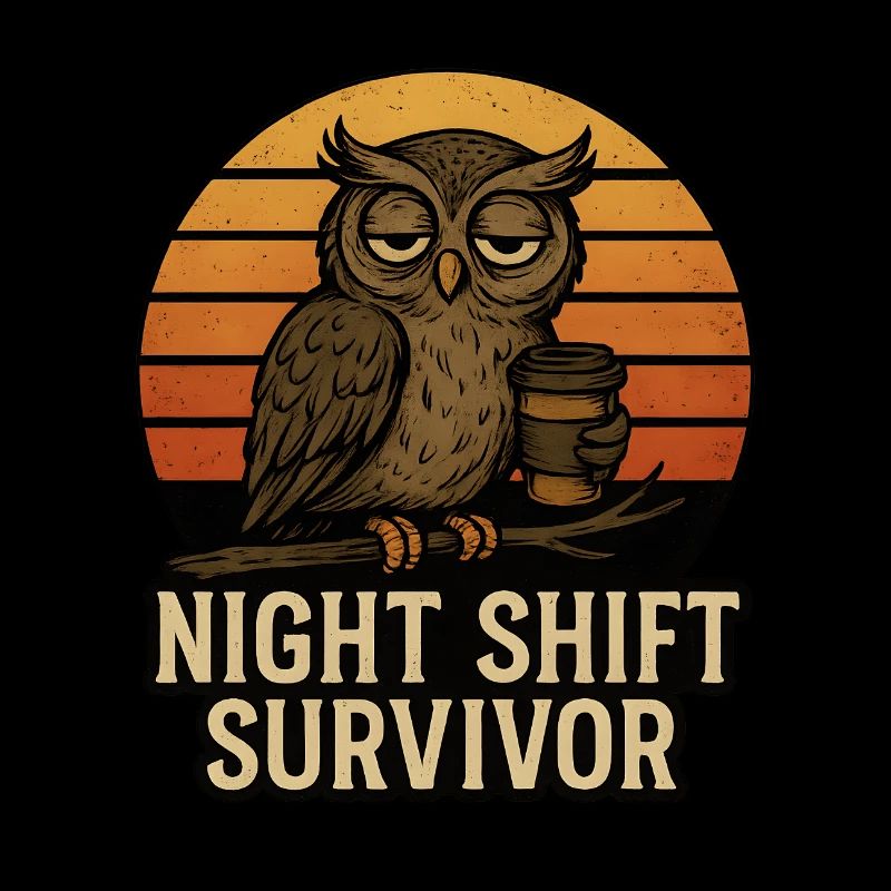 Übernächtigte Eule - Night Shift Survivor