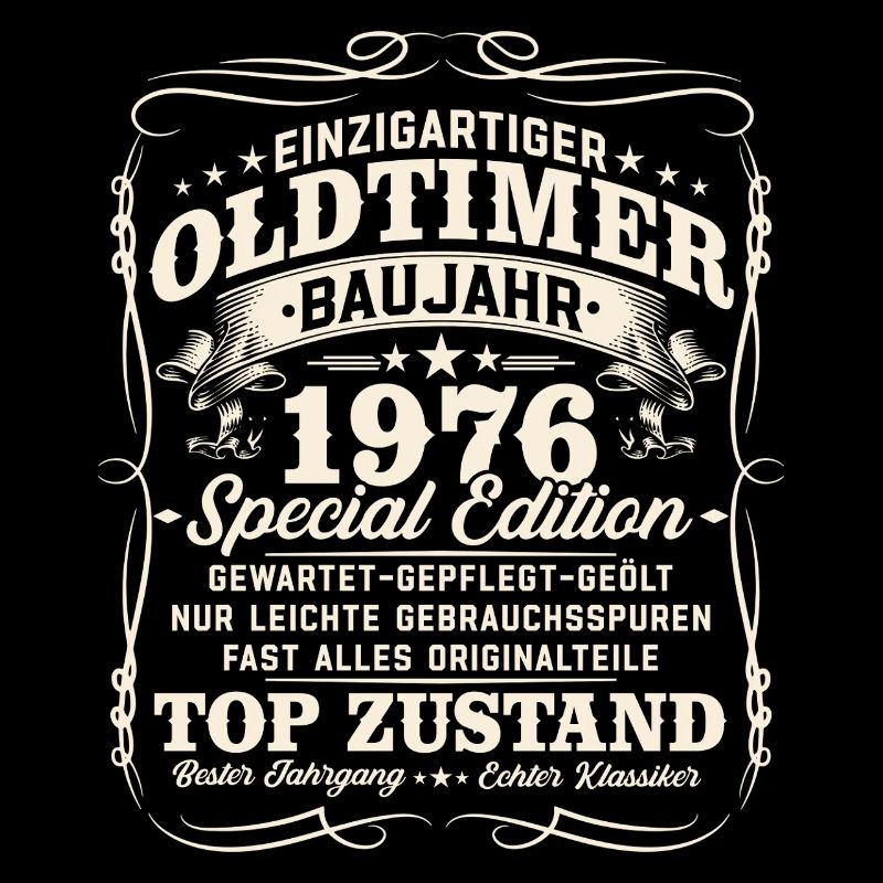 Oldtimer 1976 Baujahr 50. Geburtstag Geschenk