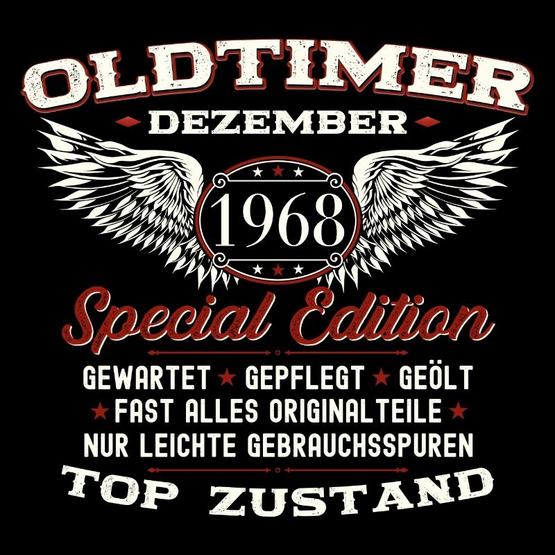 55. Geburtstag Oldtimer Dezember Jahrgang 1968