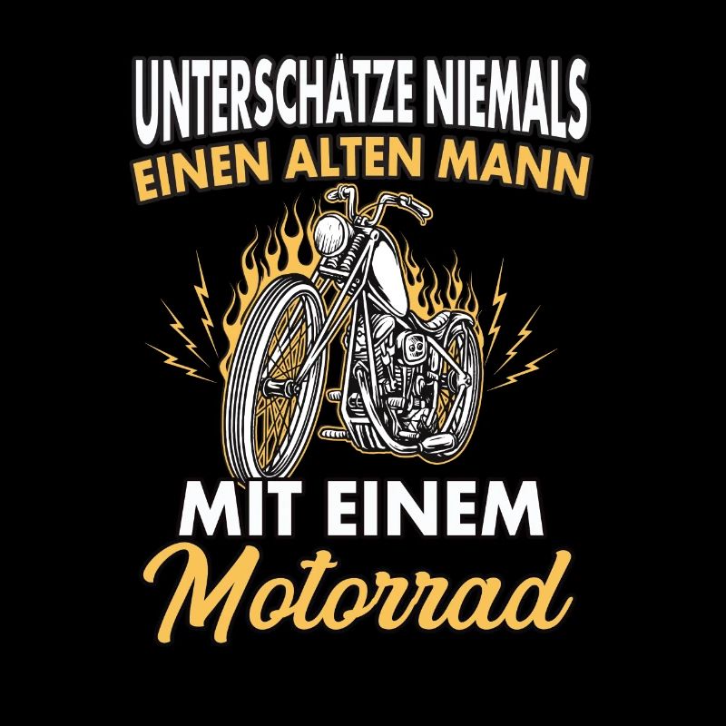 unterschaetze niemals einen alten Mann