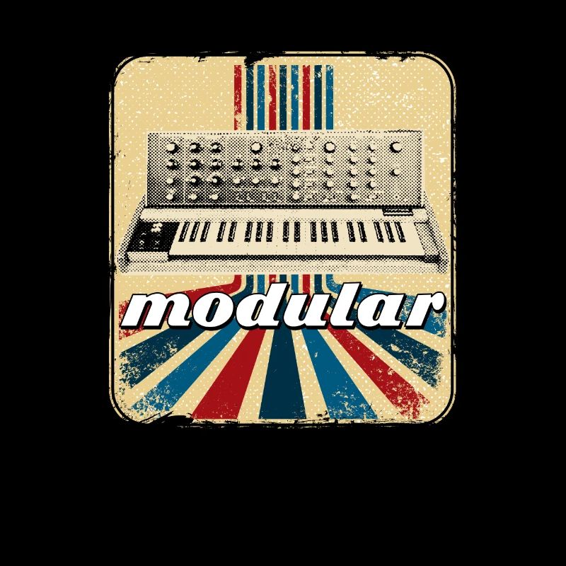 Synthétiseur Retro ADSR Analog Modular Techno