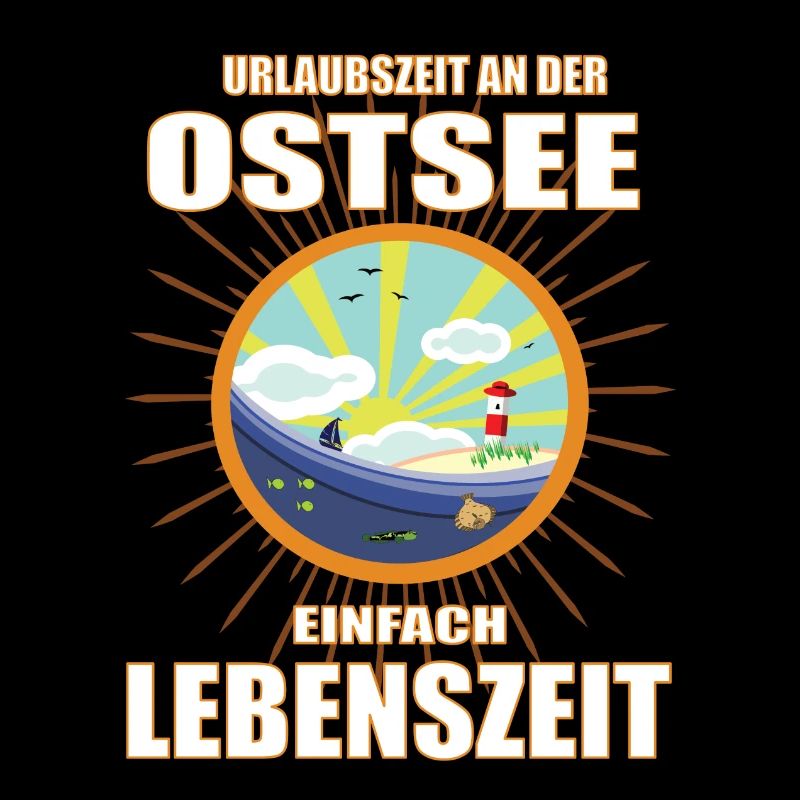 Urlaubszeit an der Ostee, einfach Lebenszeit