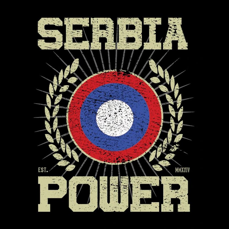 Cooles Serbien Design