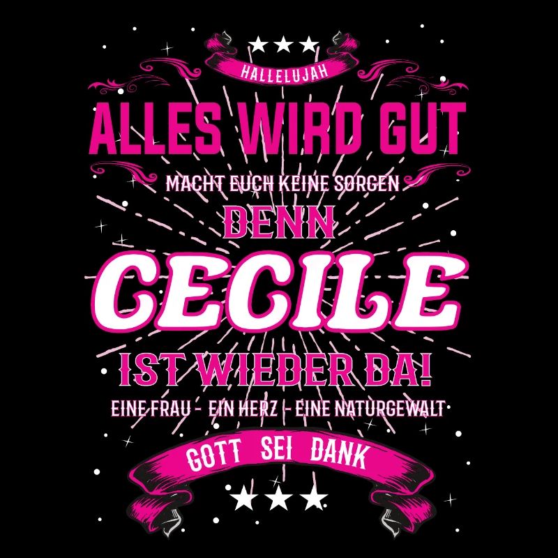 Everything's going to be alright, because Cecile Is there Outfit
