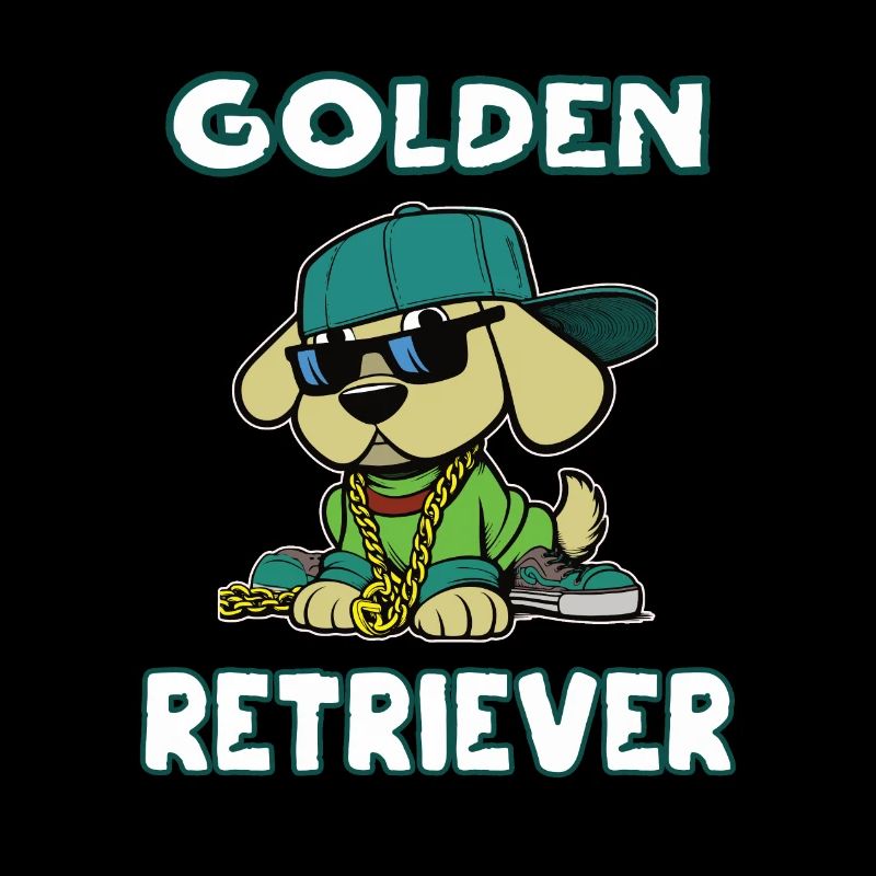 Cooles Golden Retriever Design