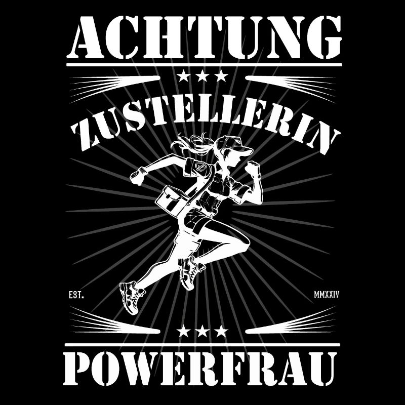 Attention livreuse, conception de postière cool