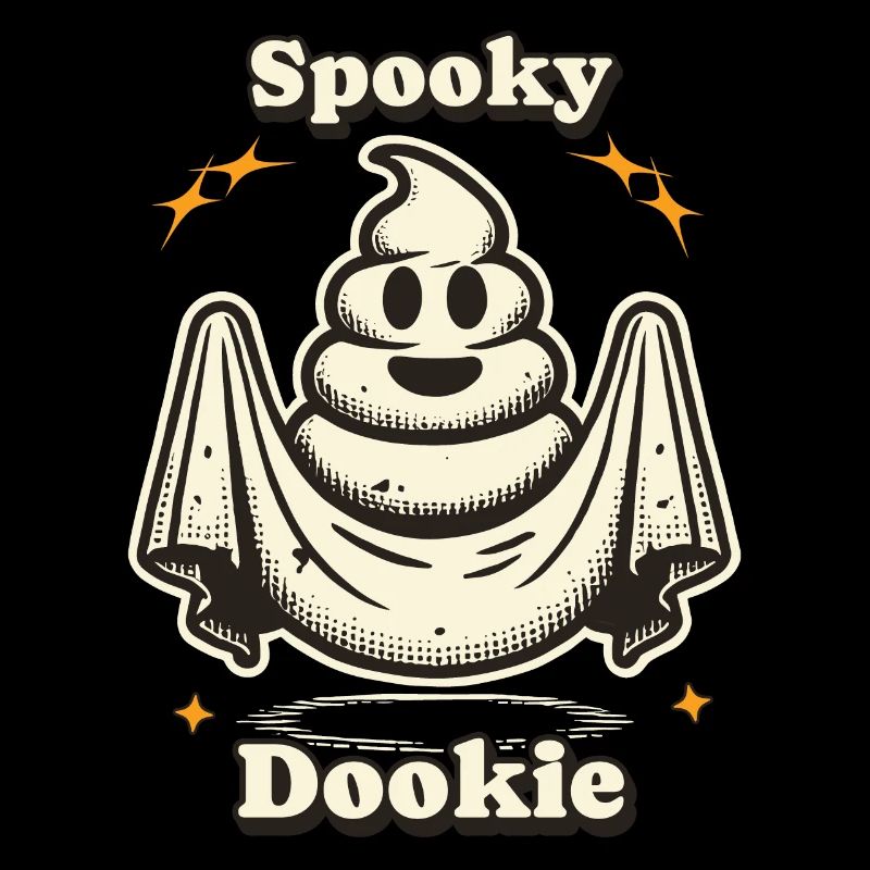 Funny poop pile ghost costume idea