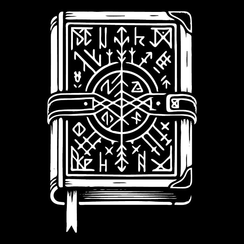 Spellbook design for the magician fan