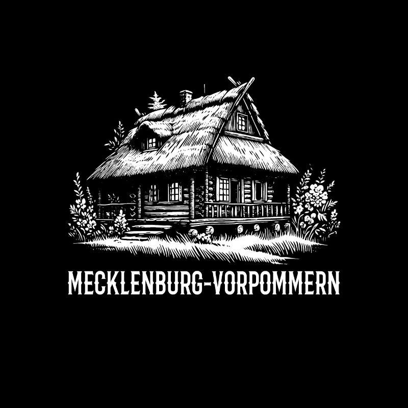 Mecklembourg-Poméranie-Occidentale Architecture avec toit de chaume