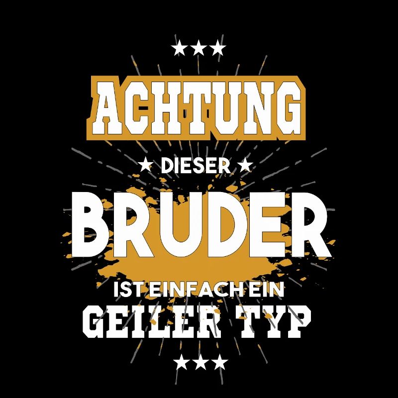 Dieser Bruder ist einfach ein geiler Typ