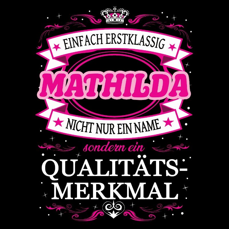 Caractéristique de qualité Mathilda tout simplement de première classe