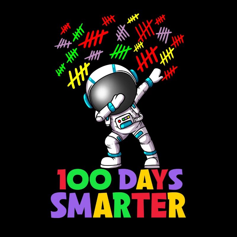École de dabbing d’astronaute 100 jours plus intelligemment