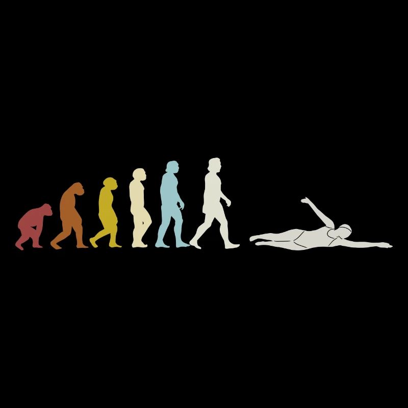 Schwimmen Evolution