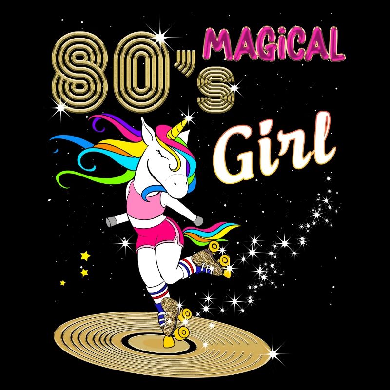 Unicorn Magic Roller Vintage 80s Disco