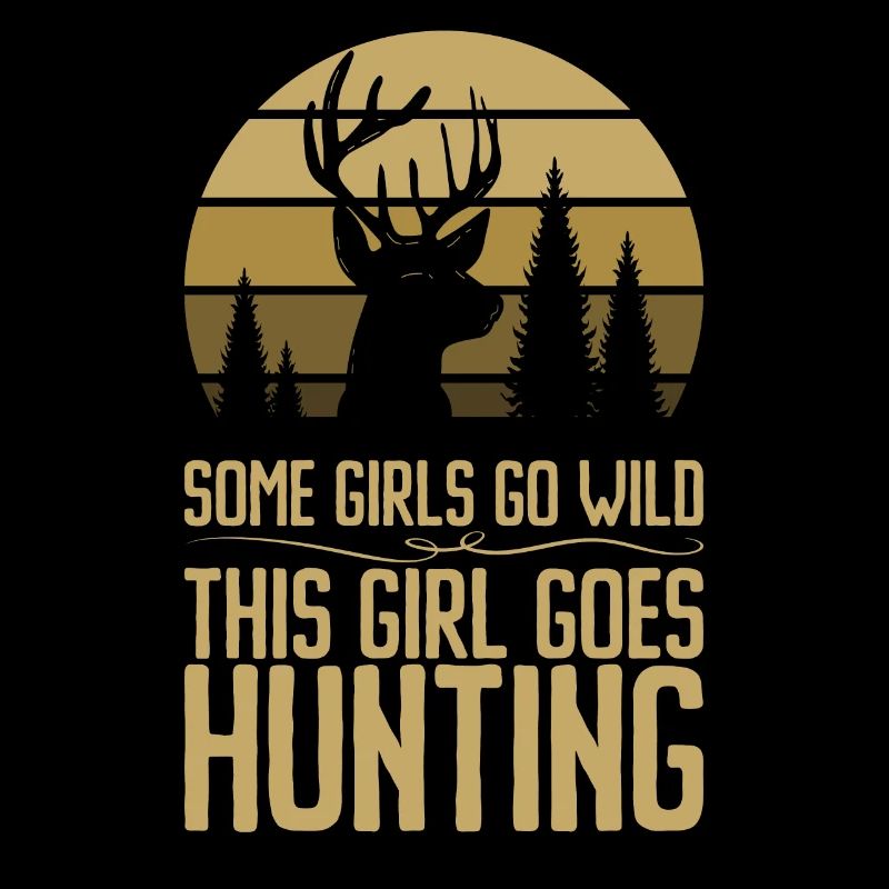 Chasseuse de cerf Chasseuse Disant Chasse