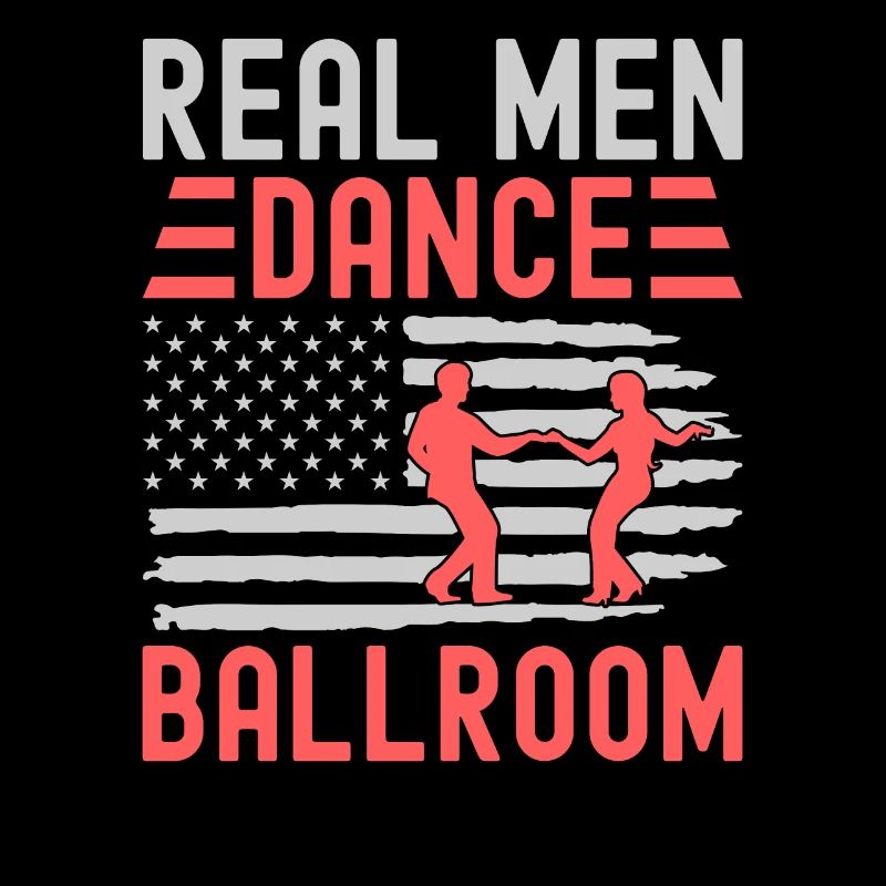 Real Men Dancing Partner Dance Couple Dance