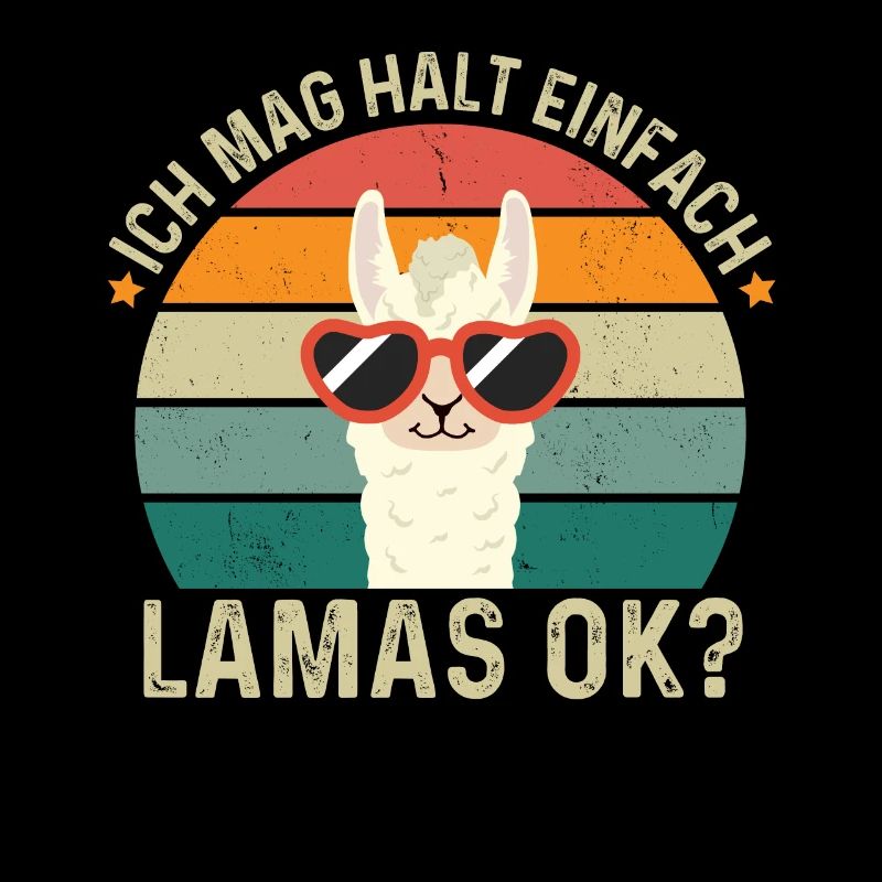 Ich Mag Halt Einfach Lamas Ok? - Lamadesign