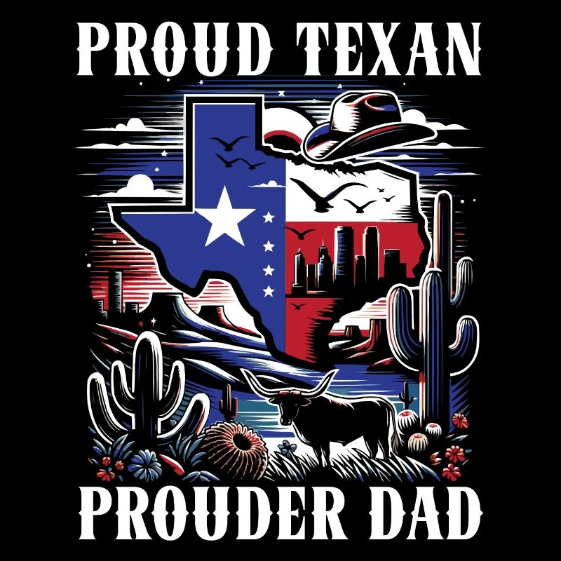 Vatertag Texan Daddy Texas Vaterschaft
