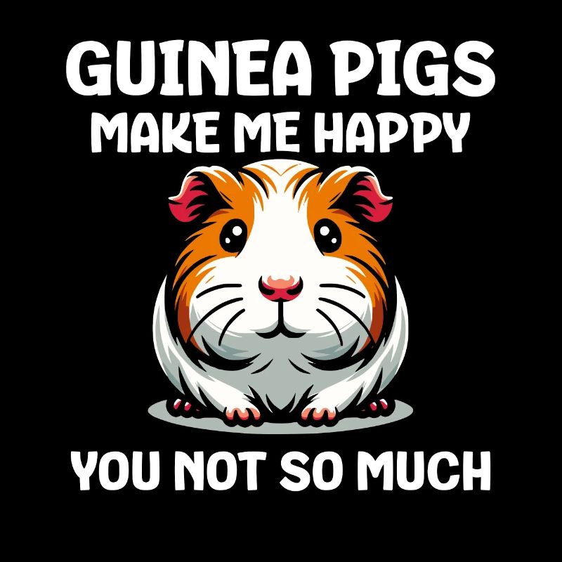 Les cochons d’Inde me rendent heureux pas tant que ça