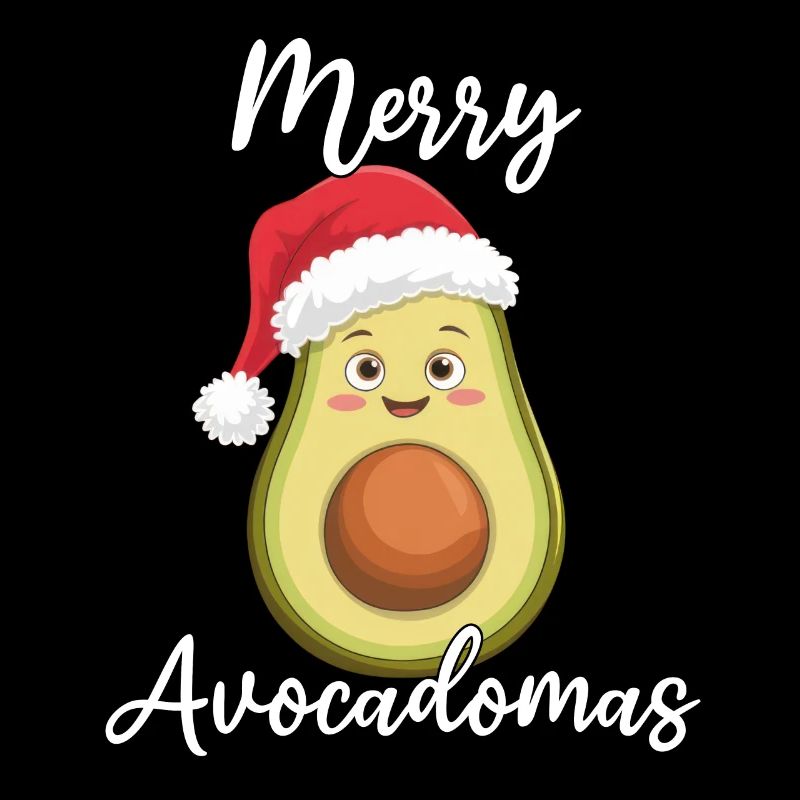 Merry Avocadomas - Avocat drôle