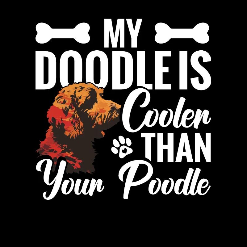 Mon doodle est plus cool que ton caniche