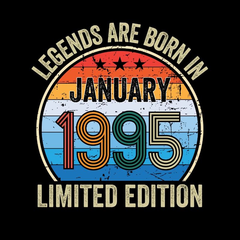 Legends Are Born In Janvier 1995 Edition Limitée