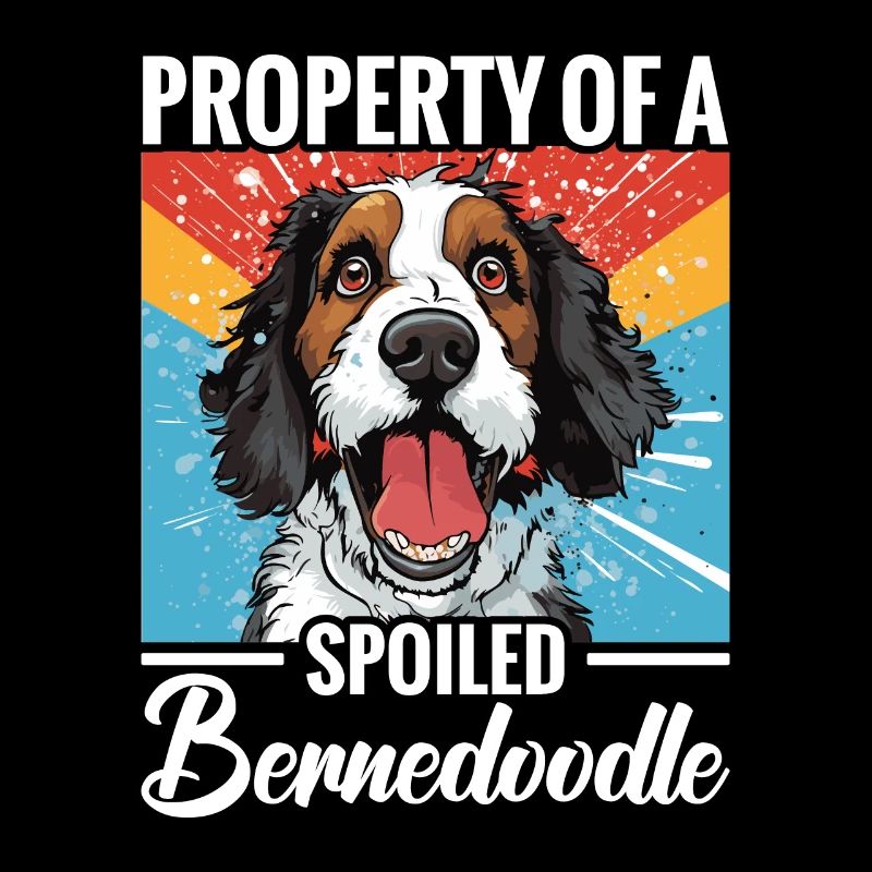 Propriété d’un Bernedoodle gâté