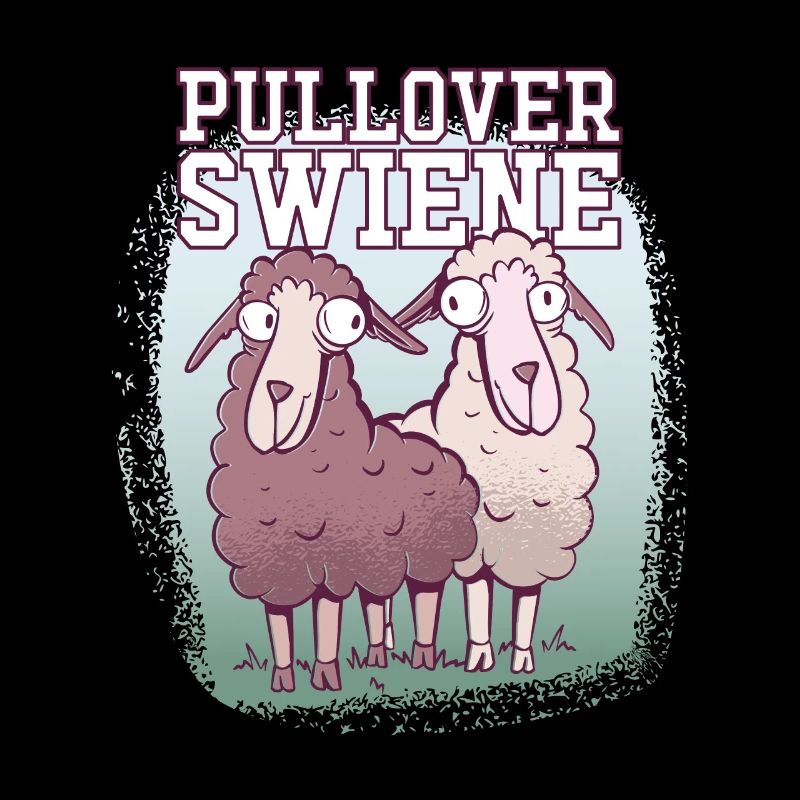 Pulloverswiene Plattdeutsch Ostfriesisch Moutons