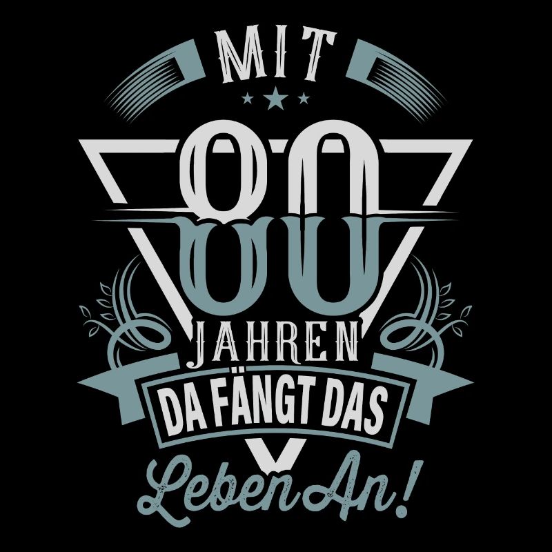80. Geburtstag Da Fängt Das Leben An