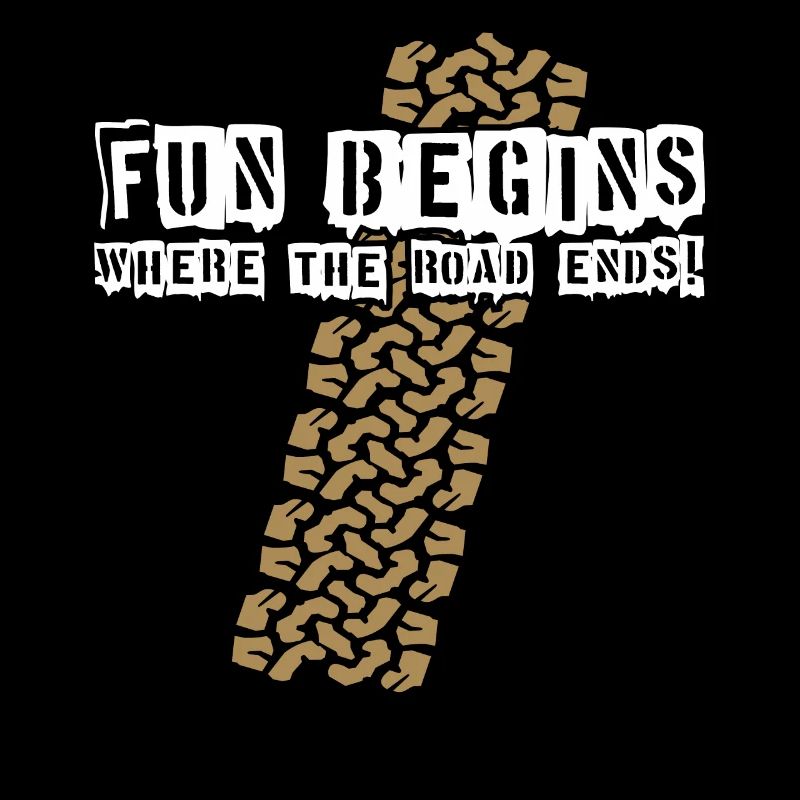FUN BEGINS - Where the Road Ends! AT-Tire Profil