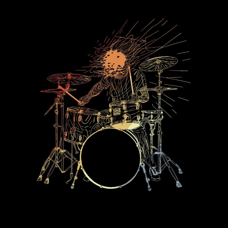 Drummer Vintage Look