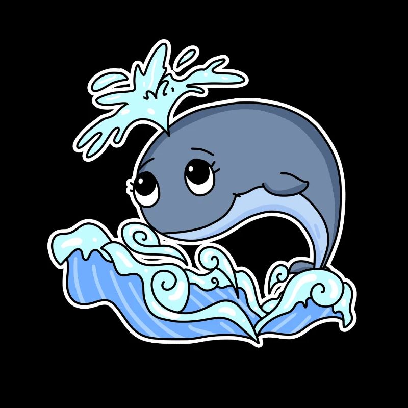 Baleine Animal Océan Graphique