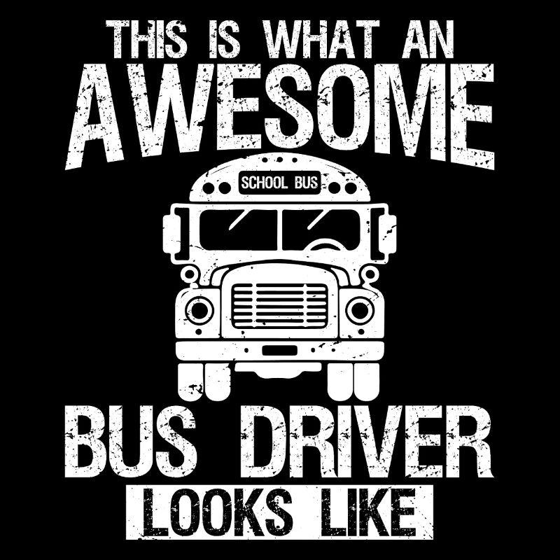 this is what an awesome bus driver looks like