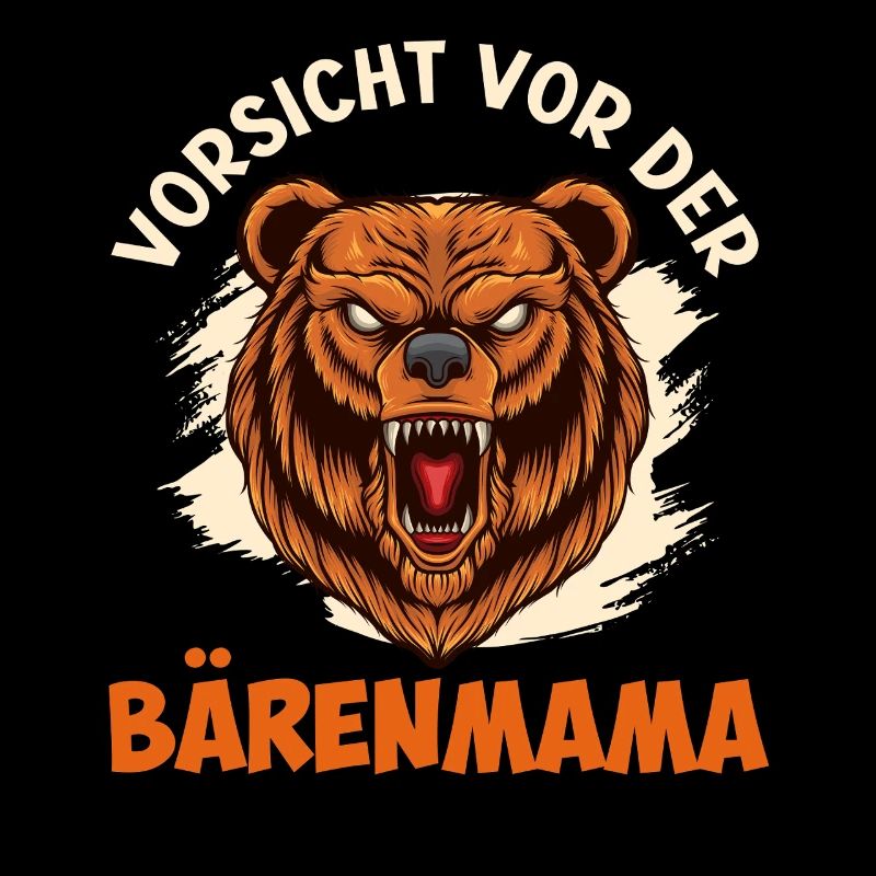 Werdende Mutter VORSICHT VOR DER BÄRENMAMA