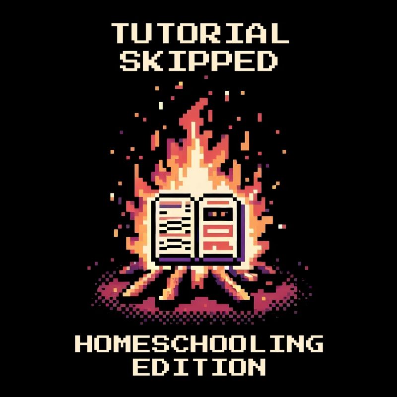 Tutorial übersprungen | Homeschooling Humor