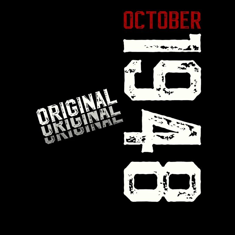 77e anniversaire Original octobre 1948