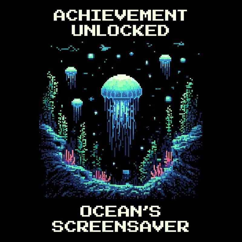 Achievement: Ocean Screensaver