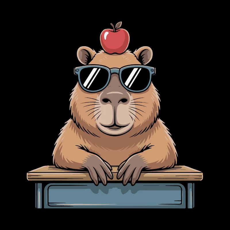Süßes Capybara