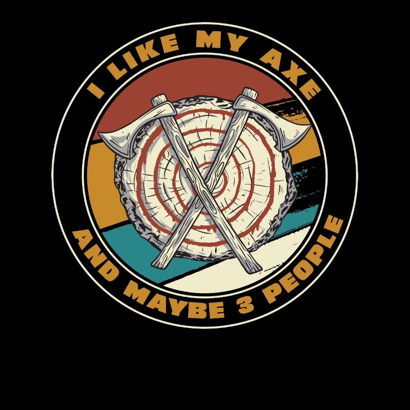 Axe Targets Retro Patch