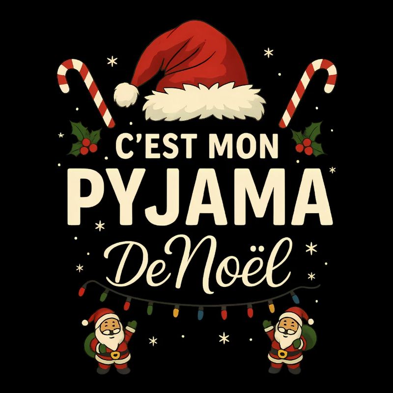 C'est mon pyjama de Noël Humour