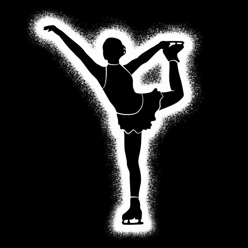 Eiskunstläuferin Eislaufen Mädchen Eiskunstlauf