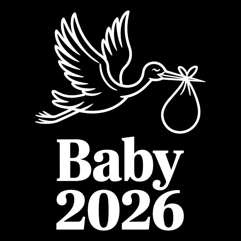 Annonce de naissance de Baby 2026 Stork