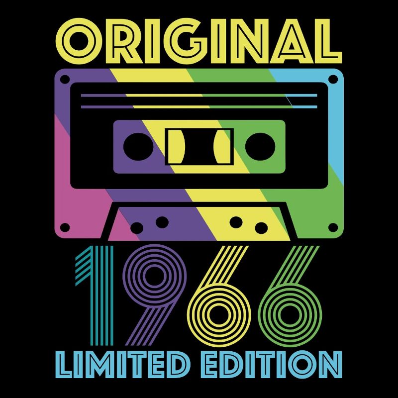 Original 1966 Cassette 60e Anniversaire 60 ans Tee